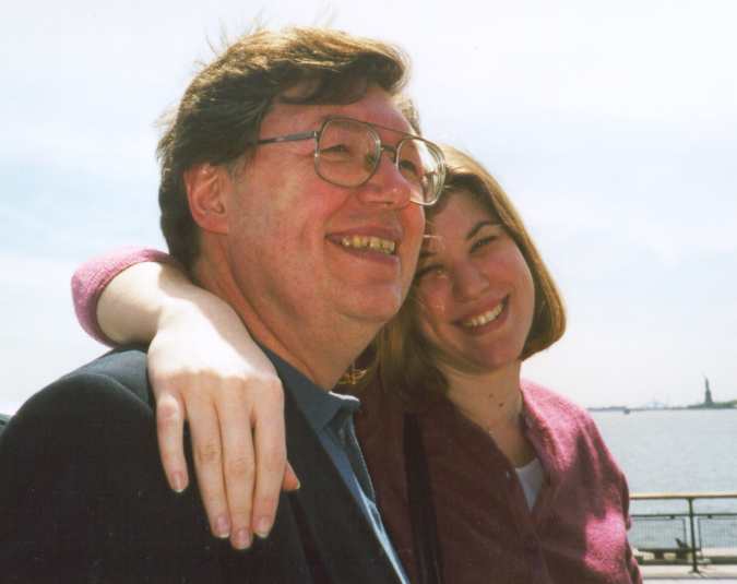 Image of Thom and daughter Annie.